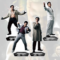 GAME Like a Dragon 15cm Acrylic Standee Kazuma Kiryu Majima Goro HD New Unique Ornament Rio Carnival Gift keychain