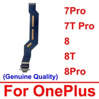 Genuine USB Dock Flex For Oneplus 1+ 7 8 9 Pro 7T 8T 9R 9RT USB Charger Port Flex Cable USB Dock Connector Jack Flex Cable