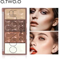 O.TWO.O 4 Colors Contour Palette Face Shadow Groming Powder Makeup Bronzer Long Lasting Facial Contouring Concealer Cosmetics