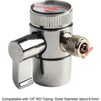 Sink Faucet Diverter Valve Faucet All Copper Switch Adapter Water Purifier Faucet Switch Water Divider
