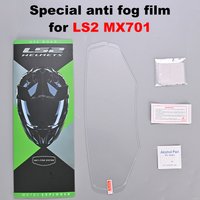 Speical Anti Fog Film for LS2 MX701 Spare EXPLORER Rally Helmet Shield Motocross Off-road Moto Casco Accessories