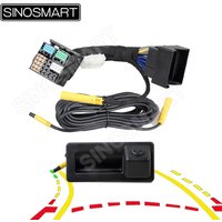 SINOSMART Dynamic Trajectory Reverse Camera for VW Tiguan Skoda Octavia Superb Audi A3 Q2 Q3 Seat Leon, CanBus, Plug & Play MQB image 4