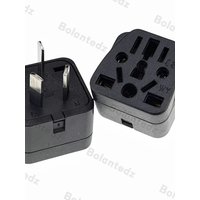 Bolantedz 1pcs USA EU EURO Asia Universal Travel Power Plug Adapter To AU Australian New Zealand 3 Pin