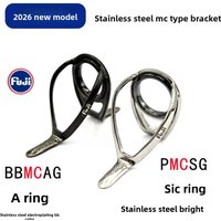 New 2026 Fuji MC Frame PMCSG Guide Ring BBMCAG Boat Rod Iron Plate Wave Break Sea Rod DIY Use Fishing Gear from Japan