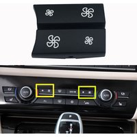 Control Switch Fan Button Cap for BMW F10 F11 F01 F02 F06 F07 F12 F15 F16 Car Auto Heater Climate Wind Air Conditioning Cover
