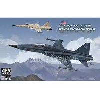 AFV Club Plastic Assembled Aircraft Model Kit 48117 F-5N Plus VFC-111 Imaginary Enemy Squadron 1/48
