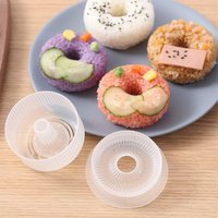 Rice Ball Mold Donut Round Non-Stick Sushi Maker DIY Easy Rice Ball Press Mold tools Children's Bento Set Kitchen Accessory