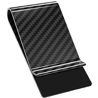 Durable Men's Slim Credit Card Business Card Holder Front Pocket Money Clip Cash Organizer Wallet For Daily Use