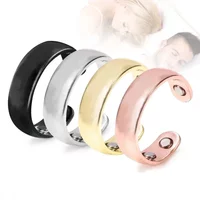 Magnetic Anti-Snoring Ring, Acupressure Pressure Therapy Device for Natural Snoring Relief & Quiet Deep Sleep