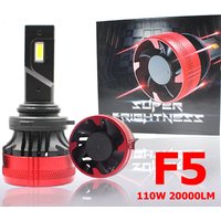 F5 LED headlight, fog light H4 H10, car LED headlight 110W 20,000lm H7 H11