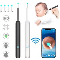 Visual Ear Wax Cleaner with Camera Safe Earwax Removal Endoscope With Camera Luminous Otoscope Ear Cleaning Tools Ear Care 2026