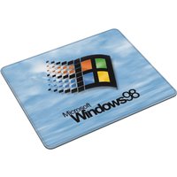 Windows 98 Start Screen Mouse Pad Computer Keyboard Mouse Mat Gaming PC Laptop Desk Mat Office Accessories Table Mats