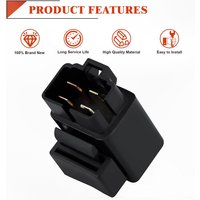 Universal 4 Pins Starter Solenoid Starter Relay for 2 stroke Scooter Moped Minarelli JOG50 JOG90 JOG 3KJ 4DM ZR50 AEROX 50 YQ50
