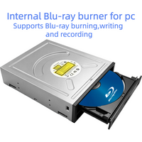 Built-in Blu-ray burner BD-RE Blu-ray drive 12X BD 16X DVD 48X CD supports 3D Blu-ray burning SATA desktop computer drive