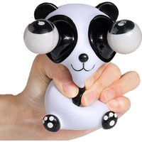 Creative Design Pop Eye Panda Squeeze Toy New Kids Pinch Music Puzzle Stress Relief Toy Funny Trick Googly Eye Beetle Toys Gift