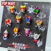 Hot Genuine Product Stock Popmart Kamen Rider Super Mini Figurine Surprise Blind Box Figurine Decoration Collection Gift