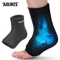 AOLIKES 1PCS Ankle Ice Pack for Injuries Reusable Ice & Hot Therapy Premium Gel 360° Full Coverage for Sprained Ankle Injuries