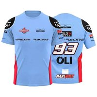 AliExpress Honda 2025 Summer Motorcycle T-shirt 3D Printed Short Sleeve Jersey Outdoor Sports Boys Cycling Competition Short Sleeve T Shirt