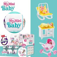 Zuru 5 surprise My Mini Baby Mystery Toy Series 1 Surprise blind box Cute Gift Mystery Trendy Play Soft silicone baby doll
