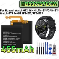 100% New Zero Cycle HB532729ECW Battery For Huawei Watch GT2 46MM LTN-B19/Watch GT3 46MM JPT-B19 Watch Bateria +Free Tools