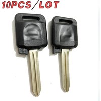 10pcs / lot transponder key case key shell for nissan