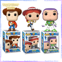 Funko Pop Toy Story 5 Woody Jessie Buzz Lightyear The Pond Frog Good Job Cash Register Figure Collectible Model Doll Toy Gift