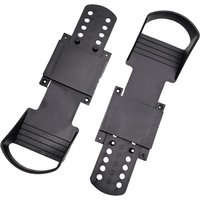 2Pcs Rowing Machine Replacement Foot Pedals Non Slip Elliptical Machine Pedals Home Indoor Gym Fitness Accessories