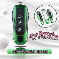 Car Key Case For Porsche Cayenne 718 MACAN Panamera 911 Macan Boxster Cayman Multiple Painting Replace Cover Accessories