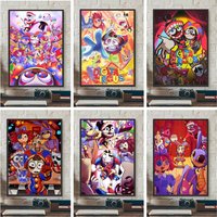 Adult Jigsaw Puzzle 500/1000 pcs Puzzle Anime The Amazing Digital Circus Puzzle Decorative Painting Exercise Brain Thinking