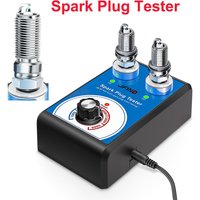 Spark Plug Tester Double hole Diagnostic Tool Car 12V Spark Tester 0-6000rpm Auto Engine Ignition Detector Tools