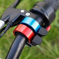 1PCS Random Color Bicycle Invisible Bell Super Loud Mountain Bike Bell Aluminum Alloy Q Bell Riding Equipment