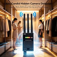 Anti Spy Hidden Camera Detection Wireless RF Signal Detector Bug GSM Listening GPS Tracker Locator Eavesdropping Device Scanner