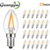 LED C7 Night Light Bulbs 1W E14 E12 Retro Energy Saving Incandescent Bulbs 220V 110V 2200K Warm White Room Decoration Light Lamp