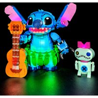 LYBMTWF LED Lighting Kit Compatible with Lego 43296 Lego Stitch & Scrump Building Blocks(NOT Include The Model Bricks)