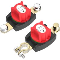 New Model 275A Top Post Battery Disconnect Switch Heavy Duty On/Off Battery Power Cut Off Switch 12V-48V for Auto, RV, Marine