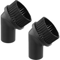 Round Dusting Brush For Nilfisk Vacuum 36mm Inner Diameter Soft Bristle Nozzle For Aero Attix Multi Buddy Series