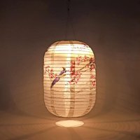 Solar Print Hanging Lantern IP65 Waterproof Traditional Decorative Lamp Lantern Atmosphere Light Outdoor Garden Party Decoration
