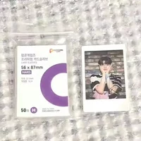 Photocard Holder Photo Card Supplies Transparent Scratch-free Kpop Binder Photocards Card Protective Cover Photographs Album