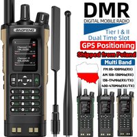 BAOFENG DM32 Radio DMR Cyfrowe Walkie Talkie GPS Dual Mode Analogowe Dual Time Slot APRS Szyfrowanie AES256 Radio Amatorskie DM-32UV