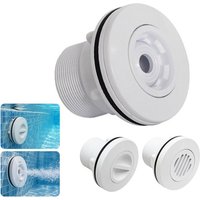 Durable ABS Pool Water Outlet Adjustable Flow Anticlogging Swimming Pool Return Jet Pool Drain Fitting Swimming Pool Accessory