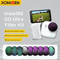 Ronkoen For Insta360 GO Ultra Filter Set UV CPL Black Mist ND8/16/32/64 Lens Filters Protector Camera Accessories