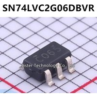 20~100Pcs/Lot New SN74LVC2G06DBVR SOT23-6 Marking:C06* C065 SN74LVC2G06 SN74LVC2G06D SN74LVC2G06DB SN74LVC2G06DBV 74LVC2G06DBVR