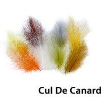 Fly Tying Duck CDC Feathers Net 0.5g Cul De Canard Duck Butt Feathers for Dry Flies Wings Fly Tying Materials Trout Bass