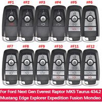 CN018098 Aftermarket Smart Key Remote 434.2Mhz 49 Chip For Ford Next Gen Everest Raptor MK5 Taurus Mustang Edge Explorer Fusion