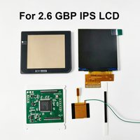 Nowy ekran LCD GBP. Łatwy w montażu 2,6-calowy ekran LCD IPS o oryginalnym rozmiarze i wysokiej jasności, pasujący do Nintendo Gameboy Pocket.
