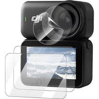 Screen Protector for DJI Osmo Nano Ultra-Clear Tempered Glass Camera Lens Screen Protector Film Anti-Scratch Accessories Set