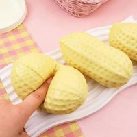 Peanut Stress Ball Squeeze Ball Squishy Toy Slow Rebound Buttery-Soft Feel Fidget Toy ASMR Stress Relief Toys for Adults