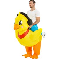 Adult Kids Duck Horse Inflatable Costumes Anime Mascot Fancy Role Play Christmas Halloween Party Cosplay Costume Dress Suit