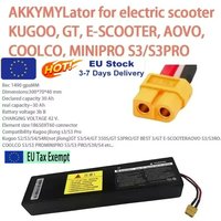100% Original Elektroroller-Akku KugooS1, S2, S3/S3 Pro 7,8Ah (36V) Lithium-Ionen-Akku 10S3P