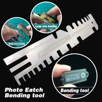 Scale model kit making tools Photo Etched Parts Bender PE copper stainless steel buckling bend tools bench vise tongs nippers